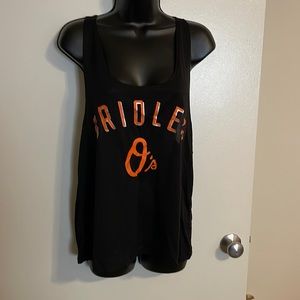 Victoria’s Secret PINK Orioles mesh racer back tank. SZ L.